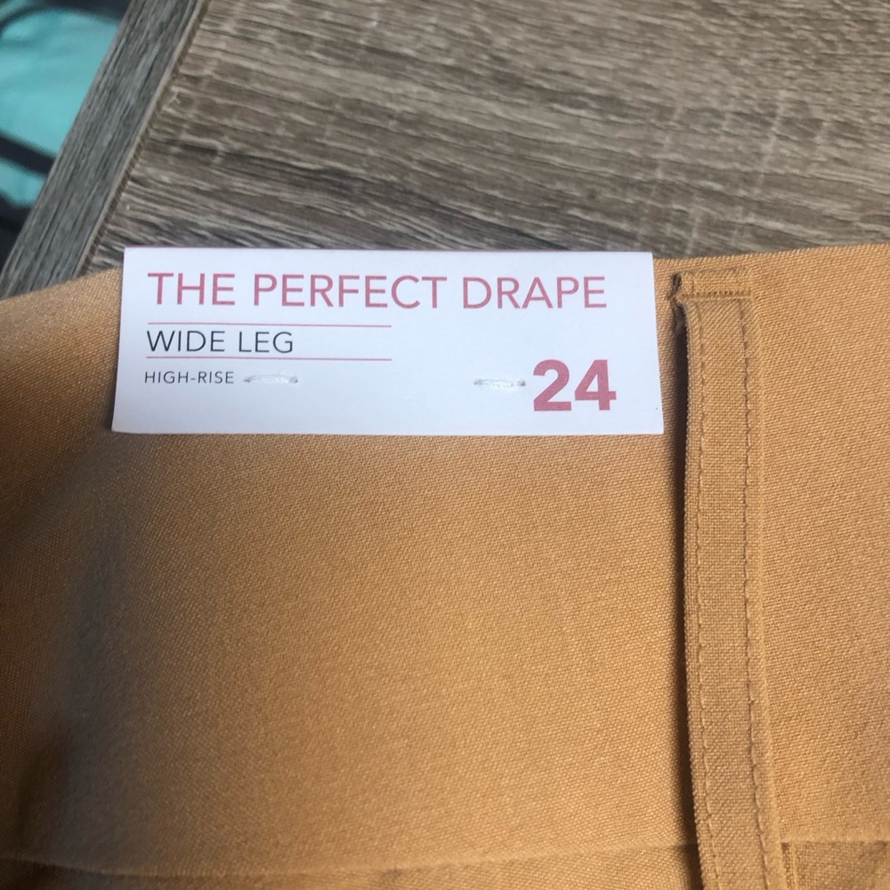 Tan Wide Leg Pantsuit with jacket and bottoms
